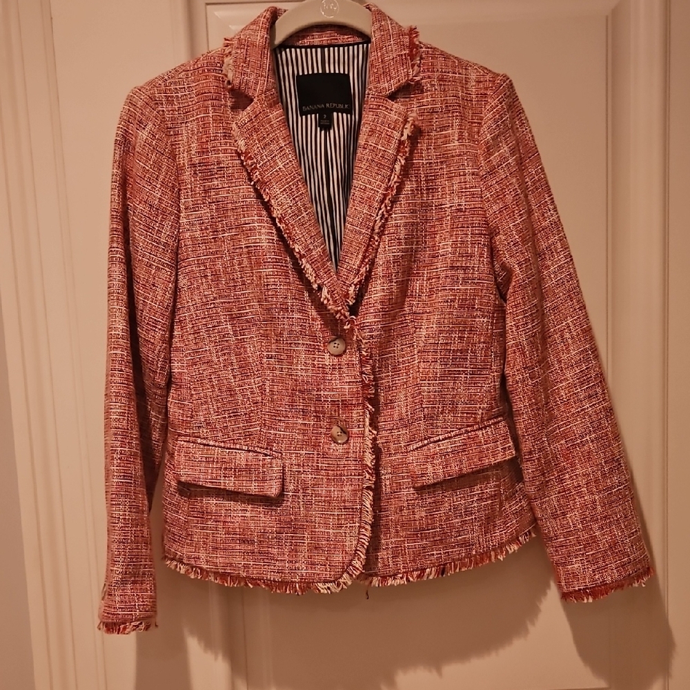 Banana Republic Women's Red Jacket